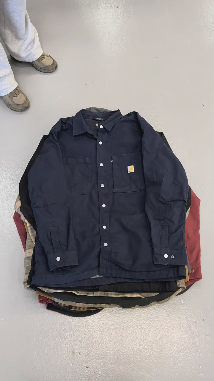CARHARTT SHACKETS X 10