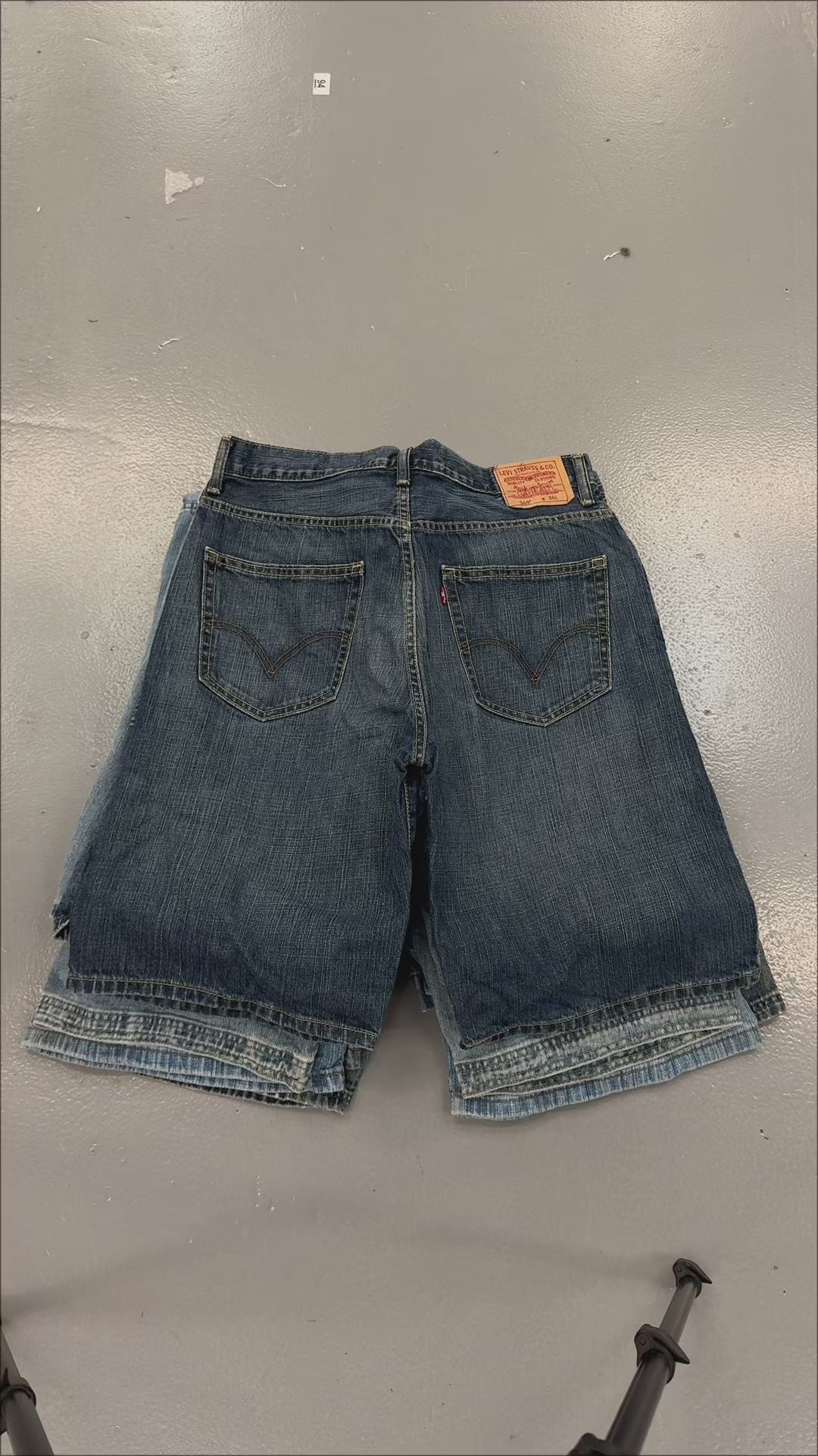 MIXED DENIM JORTS BOX