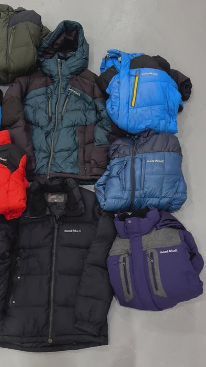MONTBELL PUFFER JACKETS X5