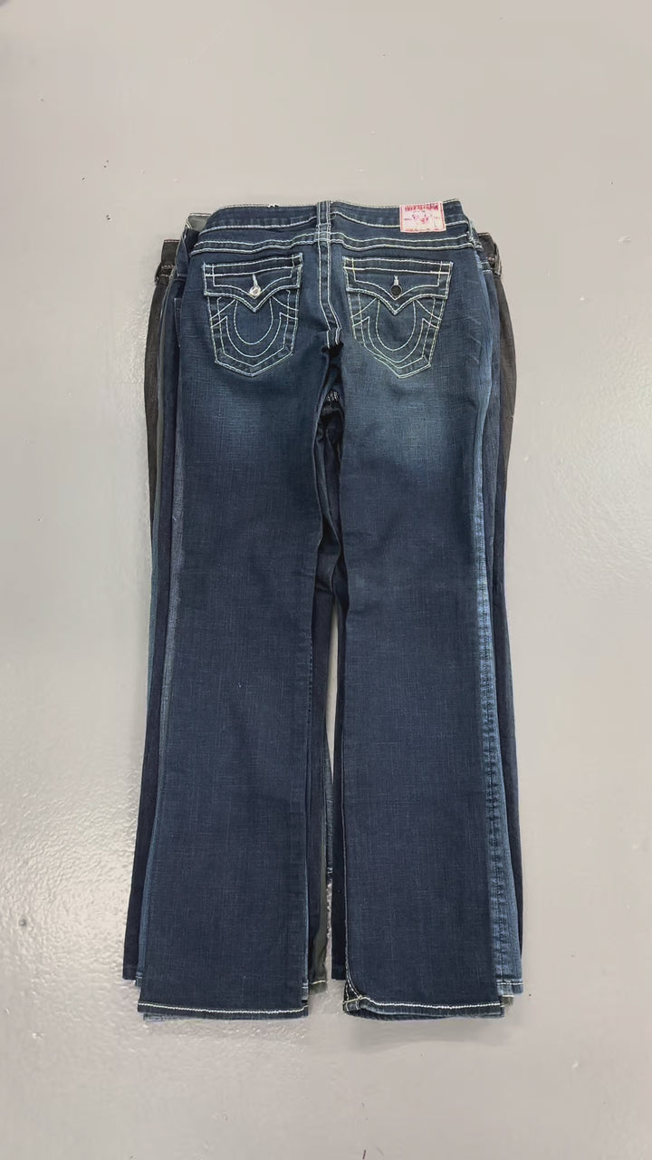 TRUE RELIGION, MISS ME AND ROCK REVIVAL JEANS X 10