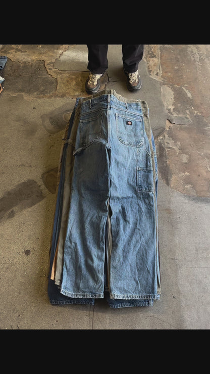 CARHARTT & DICKIES BAGGY TROUSERS 10 PCS