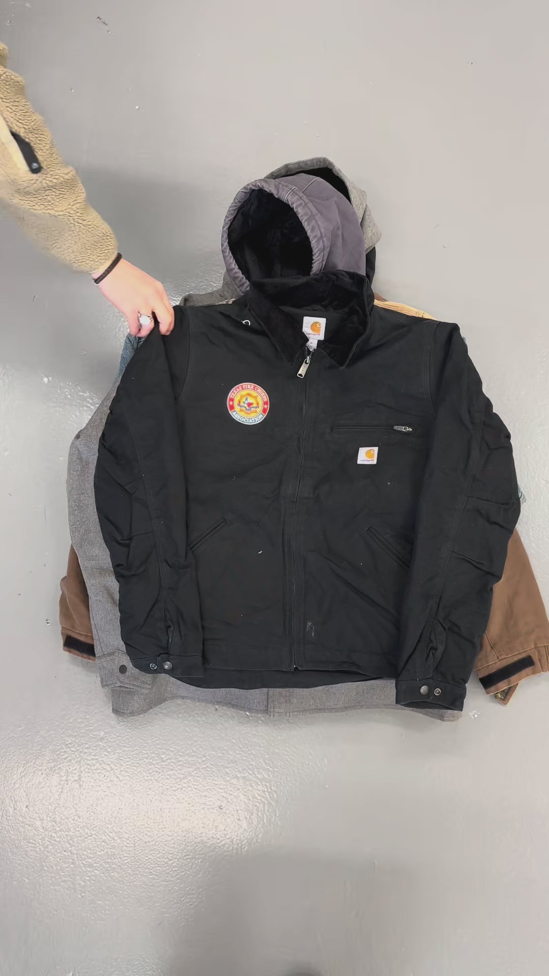 VINTAGE CARHARTT & DICKIES JACKETS X 10