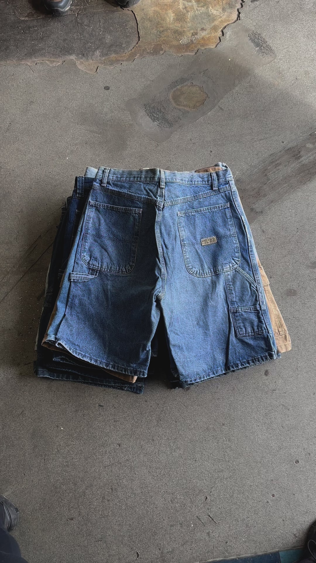 LEE & WRANGLER JORTS X 20