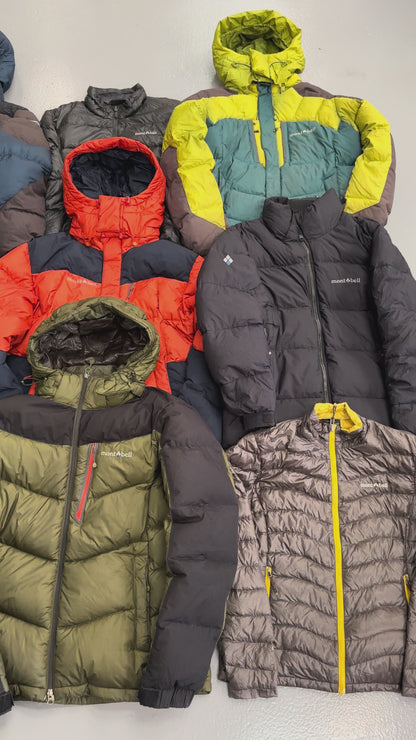 MONTBELL PUFFER JACKETS X 6