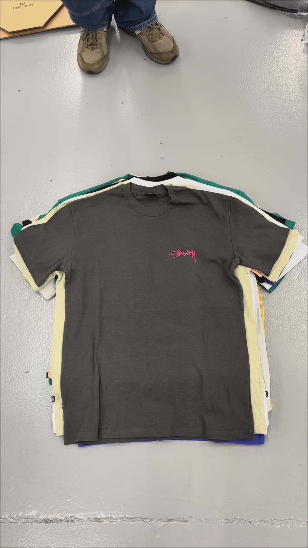 STUSSY T-SHIRTS X 10