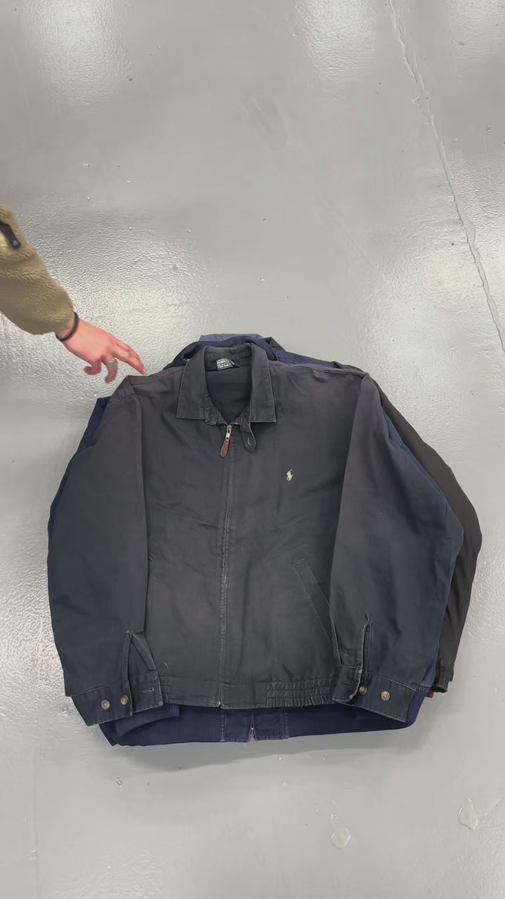 BRANDED HARRINGTON JACKETS X 10