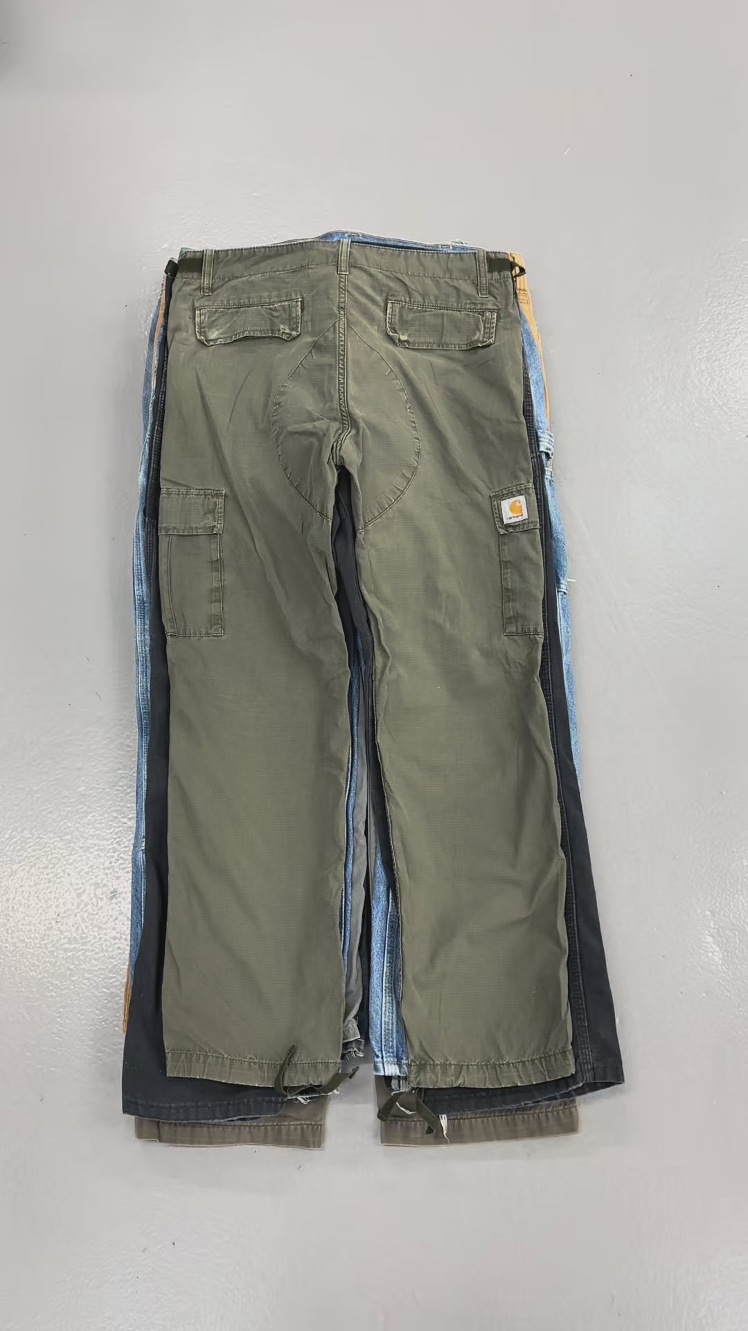 CARHARTT & DICKIES BAGGY TROUSERS X 10